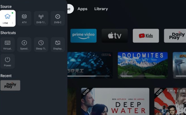 Zač&iacute;n&aacute;me s va&scaron;&iacute;m nov&yacute;m METZ BLUE TV Průvodce z&aacute;kladn&iacute;m ovl&aacute;d&aacute;n&iacute;m