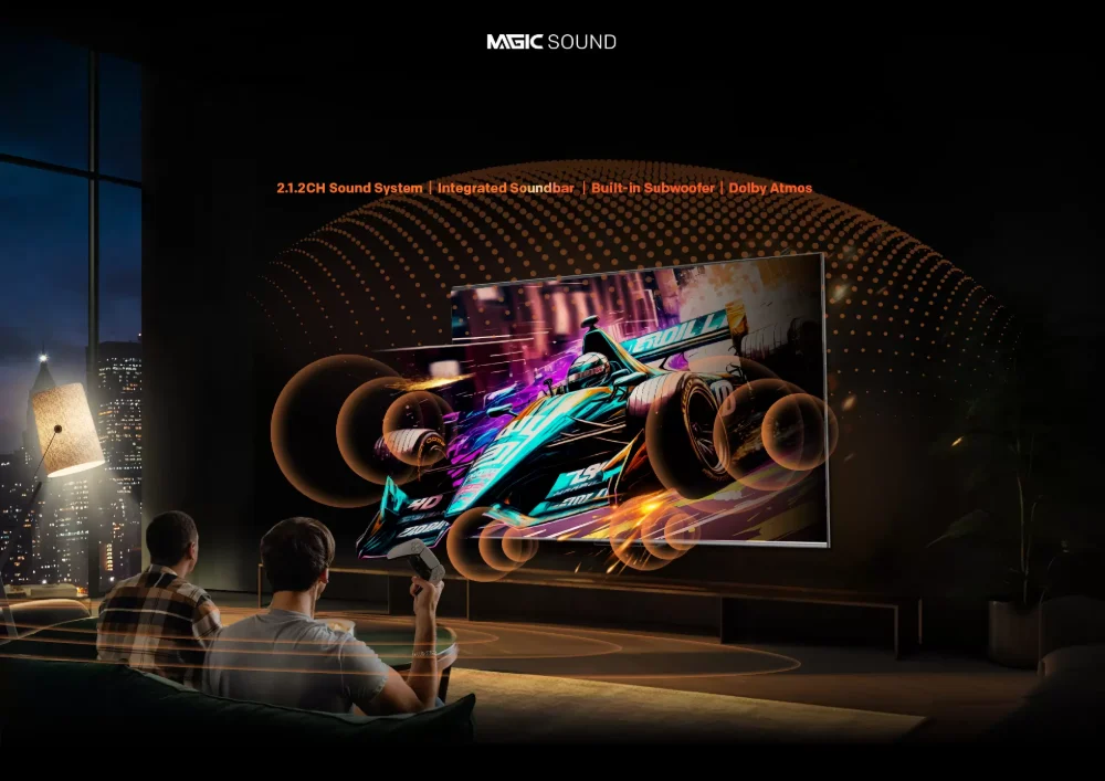 Technologie QLED Magic Sound