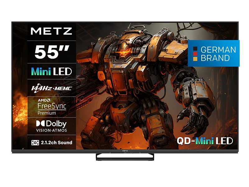 Jeden televizor, každý scénář: Sport, hry a kino na Metz MNE8000